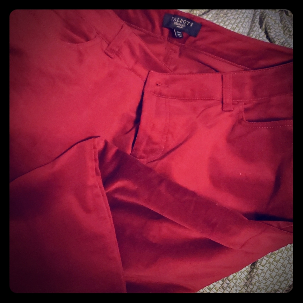 Talbots nowale corduroy  pants